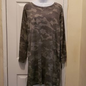 Camouflage dress Jane and Delancey